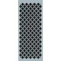 Diamond Lattice Border Stencil