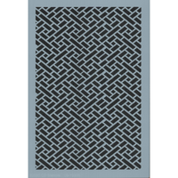 Diagonal Herringbone Background Stencil