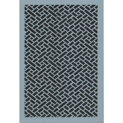 Diagonal Herringbone Background Stencil