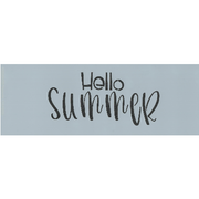 Hello Summer Stencil