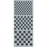 Checkerboard Background Stencil