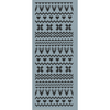 Sweater Knit Stencil