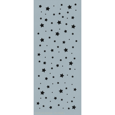 Twinkle Star Background Stencil