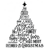 Christmas Word Tree