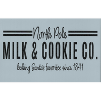 North Pole Milk and Cookie