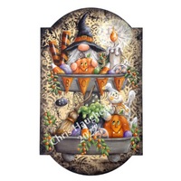 Halloween Tiered Tray Pattern by Chris Haughey