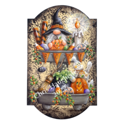 Halloween Tiered Tray E-Pattern by Chris Haughey