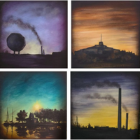 Sunset Coasters E-Pattern by Wendy Fahey