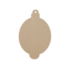 7-1/4" Tall Oval Bulb Ornament