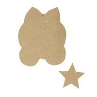 Cat and Star Ornament By Sharon Chinn