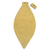 Jumbo Tall Teardrop Ornament Plaque