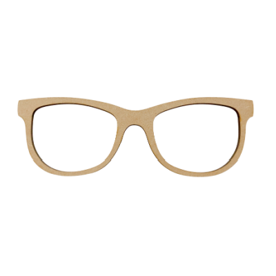 4" Glasses
