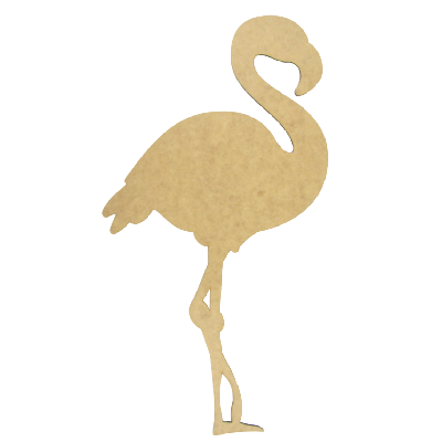 12" Flamingo Plaque