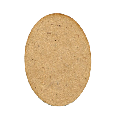 1 3/4" Oval Shape