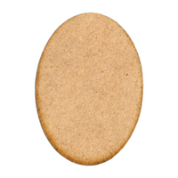 1-3/4 in. MDF Oval