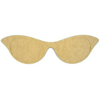 Jumbo Cat Glasses Plaque