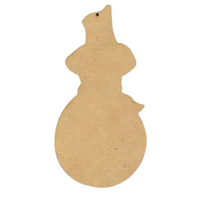 Snowman with Top Hat Ornament