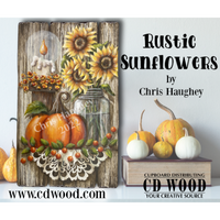 Rustic Sunflowers E-Pattern by Chris Haughey
