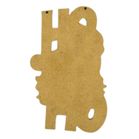 Ho Ho Santa Ornament