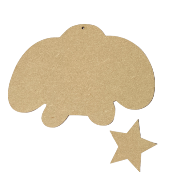 Dog and Star Ornament By Sharon Chinn