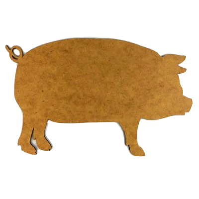 10" Pig Plaque