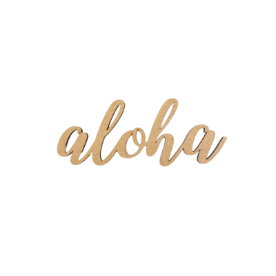 9" Aloha