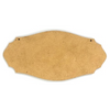 6" Horizontal Cambridge Ornament