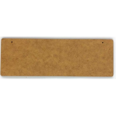 Rounded Rectangle Plaque