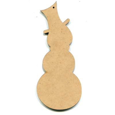 Snowman Tinsel Tune Ornament
