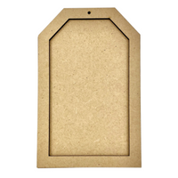 5" Tag Frame Ornament