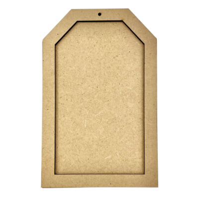 5" Tag Frame Ornament