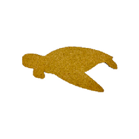 4-3/8" MDF Sea Turtle Ornament