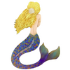 Serena MDF Mermaid Ornament