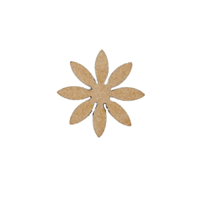 3/4" Daisy Flower Embellishment