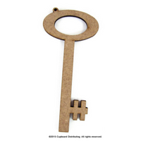 6" Laser Cut Key Ornament