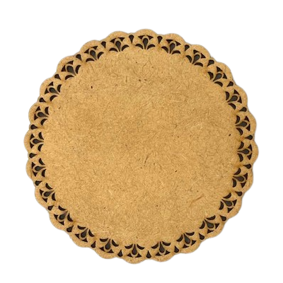 4" Round Lace Ornament