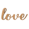 3-1/8" Love Laser Cut Word