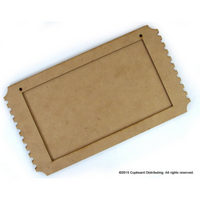 11-1/2" Ticket Frame Plaque