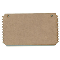 5-1/4" Ticket Ornament
