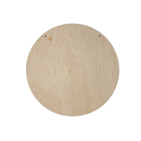 12" Round Value Plaque