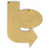 Arrow Parking Sign Ornament
