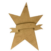 6 1/2" Star with Banner Ornament