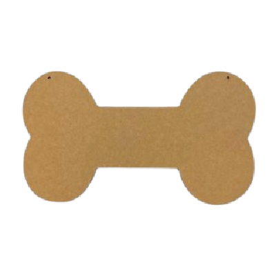 14" Dog Bone Plaque