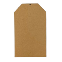 12" Traditional Mailing Tag Plaque