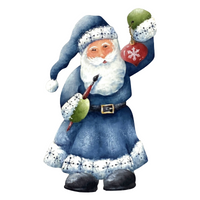 Santa with Ornament