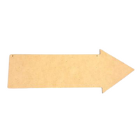 14-1/2" Arrow Sign Plaque