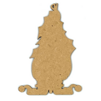 Holly Leaf Gnome Ornament
