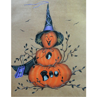 Helen, The Pumpkin Witch E-Pattern by Sue Cochrane