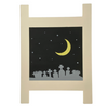 Mini Signs: Moonlit Cemetery