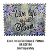 Horizontal Postage Stamp Plaque